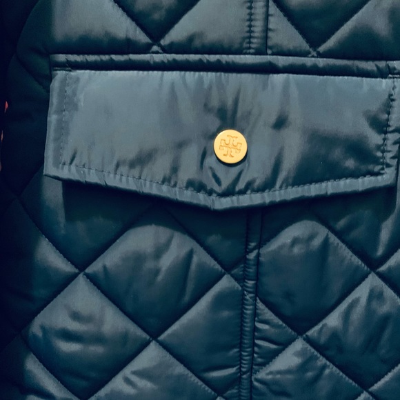 NWOT Navy Tory Burch Jacket for winter - Picture 5 of 7